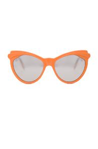 Zanzan Erzulie Sunglasses In Orange