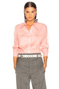 Isabel Marant Naria Shirt In Pink
