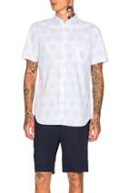Comme Des Garcons Shirt Dots Shirt In Abstract,blue,white