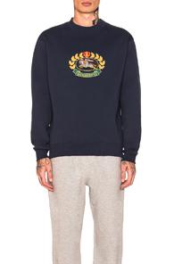 Burberry Pullover Sweatshirt In Blue