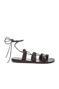 Ancient Greek Sandals Alcyone Sandal In Black