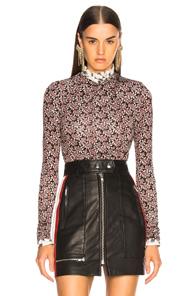 Isabel Marant Etoile Trend Top In Black,floral