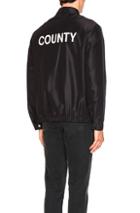Alexander Wang Oakland Coach's Jacket In Black