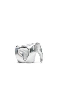 Loewe Elephant Mini Bag In Metallics