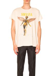 Madeworn Nirvana Tee In White