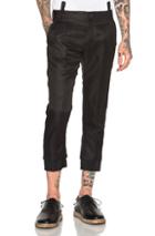 Haider Ackermann Cropped Trousers In Black