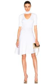Cushnie Et Ochs X Fwrd Exclusive Turtleneck Mini Dress In White
