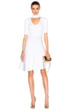 Cushnie Et Ochs X Fwrd Exclusive Turtleneck Mini Dress In White