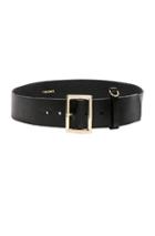 Frame Denim Simple D-ring Belt In Black