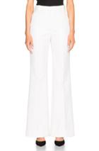 Nina Ricci Panama Trousers In White