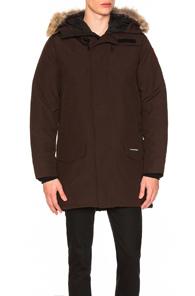 Canada Goose Langford Parka With Coyote Fur Trim In Brown