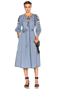 Ulla Johnson Odessa Dress In Blue