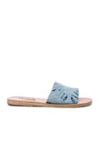 Ancient Greek Sandals Denim Taygete Sandals In Blue,ombre & Tie Dye