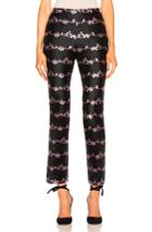 Giambattista Valli Pants In Floral,black