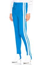 Isabel Marant Etoile Doriann Sporty Knit Track Pants In Blue,stripes