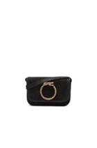Saint Laurent Eddie Snake Bag In Black