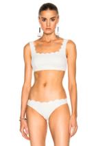 Marysia Swim Palm Springs Bikini Top In White