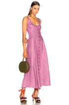 Mara Hoffman Ophelia Dress In Purple