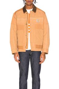 Junya Watanabe X Carhartt Duck Jacket In Brown