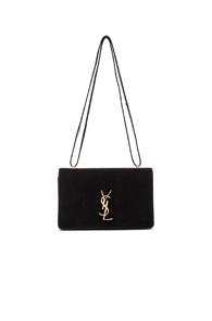Saint Laurent Small Monogram Dylan Bag In Black