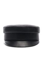 Palmer Girls X Miss Sixty Leather Cap In Black