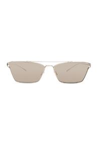 Oliver Peoples Evey Sunglasses In Metallic