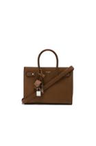 Saint Laurent Baby Supple Sac De Jour In Brown