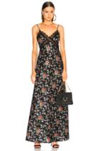 Brock Collection Donnie Dress In Black,floral