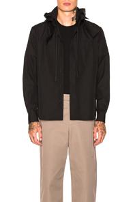 Craig Green Hooded Shirt In Black