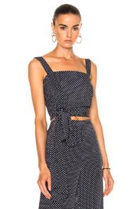 Alexis Sena Top In Abstract,blue