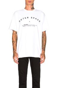 Raf Simons Regular Fit Tour Tee In White