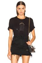 Raquel Allegra Boxy Tee In Black