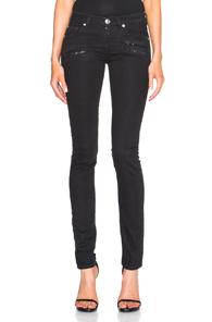 Pierre Balmain Zipper Skinny In Black