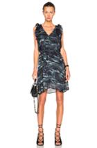 Calvin Rucker Slow Down Dress In Blue,abstract