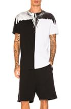 Marcelo Burlon Aish Tee In Black,white