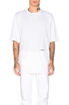 Calvin Klein 205w39nyc Logo Cotton Jersey In White