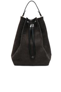 Maison Margiela Bucket Backpack In Gray