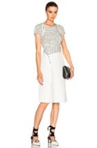 3.1 Phillip Lim Button Contour Dress In White