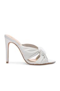 Alexandre Birman Leather Kacey 100 Sandals In White