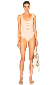 Sand & Blue Jeyl Swimsuit In Neutrals