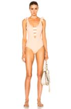 Sand & Blue Jeyl Swimsuit In Neutrals