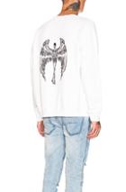 Adaptation Skeleton Angel Sweatshirt In White