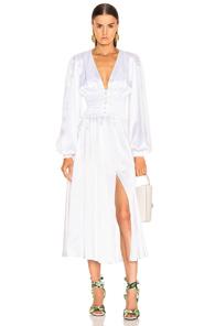Caroline Constas Syros Dress In White