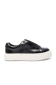 Eytys Leather Doja Sneakers In Black