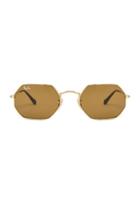 Ray-ban Octagonal Sunglasses In Metallics