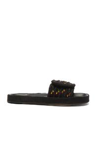 Isabel Marant Etoile Enki Rope Sandals In Black