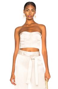 Alexis Inez Bustier Top In Neutral