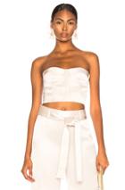 Alexis Inez Bustier Top In Neutral