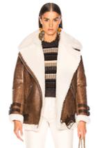 Acne Studios Velocite Vintage Jacket In Brown