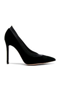 Gianvito Rossi Velvet & Satin Tuxedo Pumps In Black